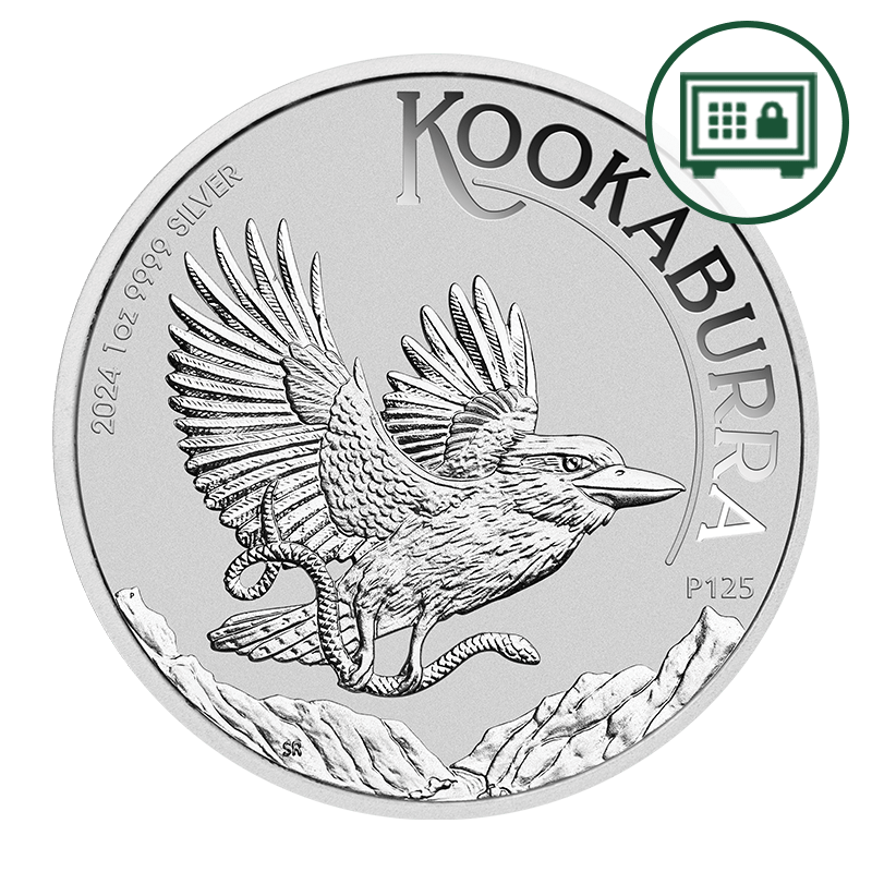 Image pour Pièce d’argent de 1 oz, Australie – Kookaburra (2024) - Stockage sécurisé à partir de Métaux précieux TD